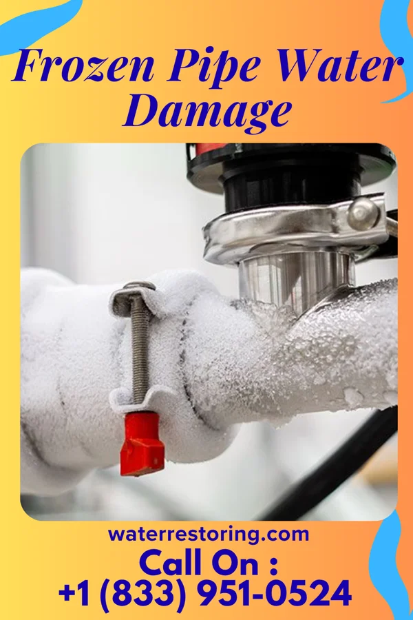 Frozen Pipe Water Damage in Seven Valleys, PA